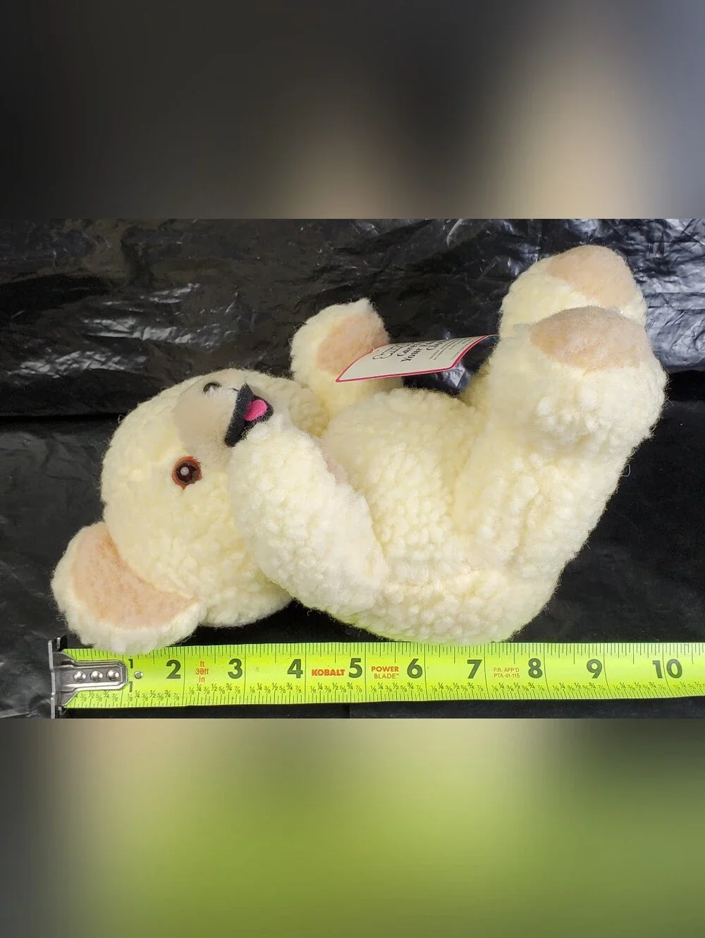 Lever Brothers VTG 1997 Promo Snuggle Fabric Softener Plush Bear w/ Tag - NOS